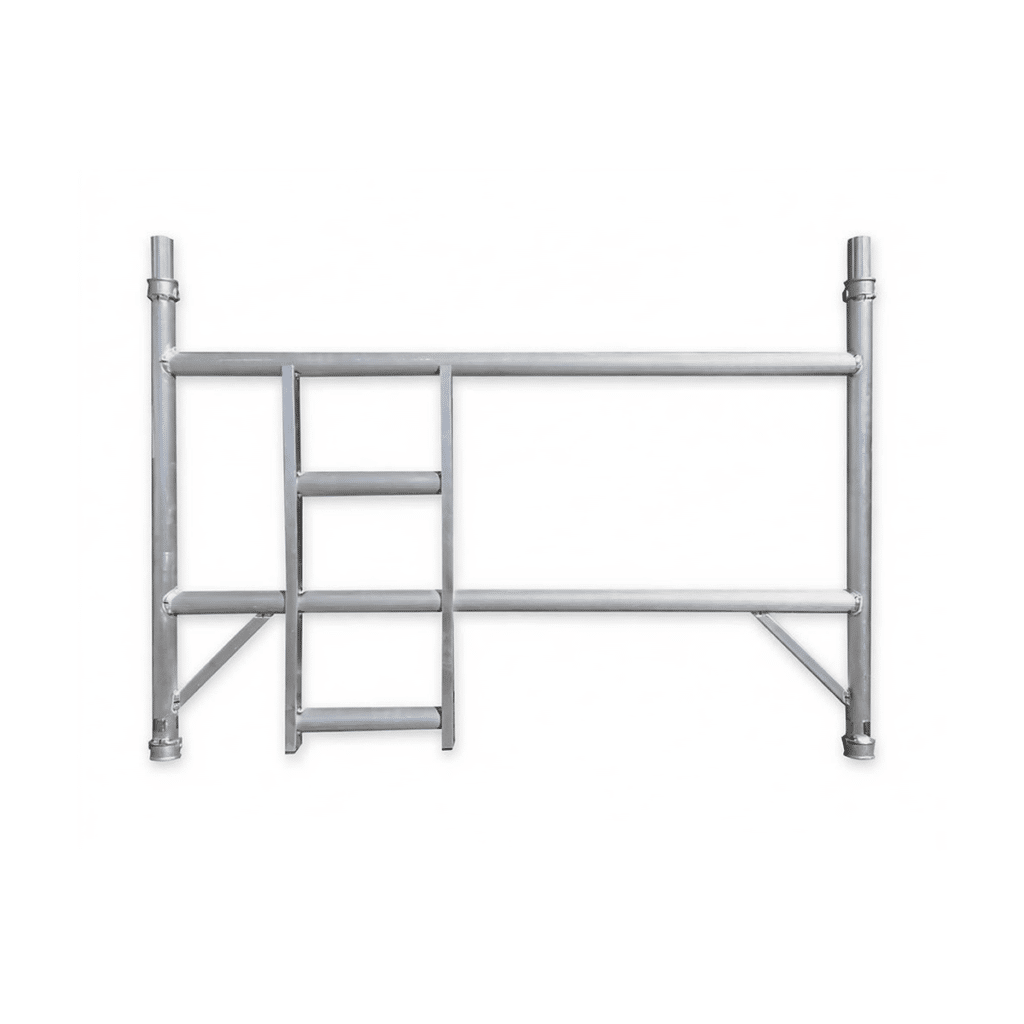 Rebríkový rám hliníkového lešenia 1450 x 1000 s 2 priečnikmi