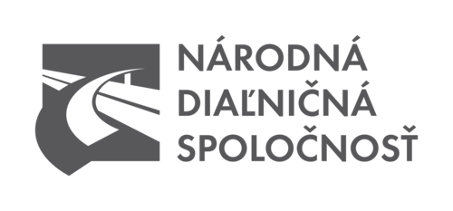 Logo národnej diaľničnej spoločnosti Trojriadkové